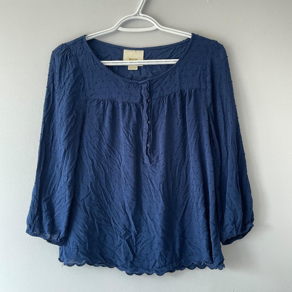 Anthropologie blouse - M